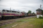 MBTA 1062 leaving the station.